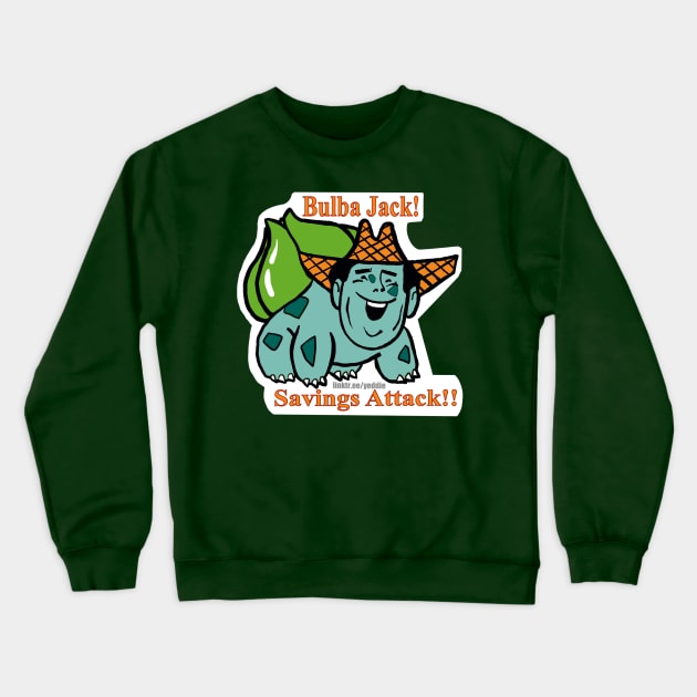 Bulba Farmer Jack Crewneck Sweatshirt by 86edwardlee